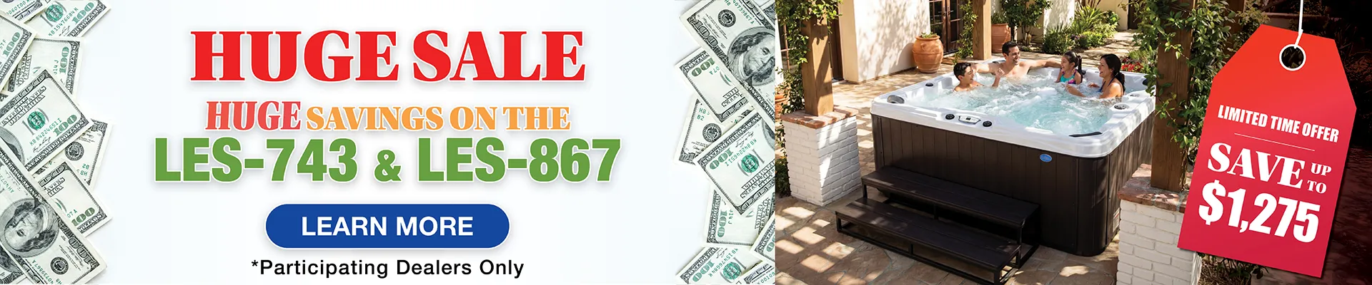 Calspas hot tub being used in a family setting - Schaumburg